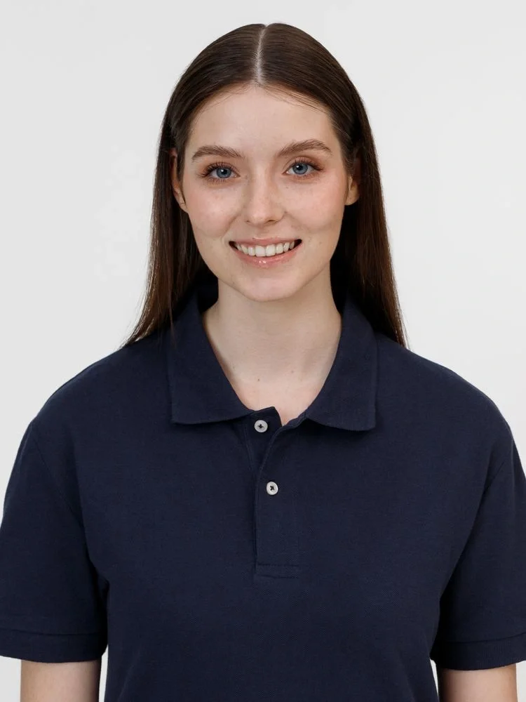 Рубашка поло унисекс Pacific, кобальт (темно-синяя) - фото 9