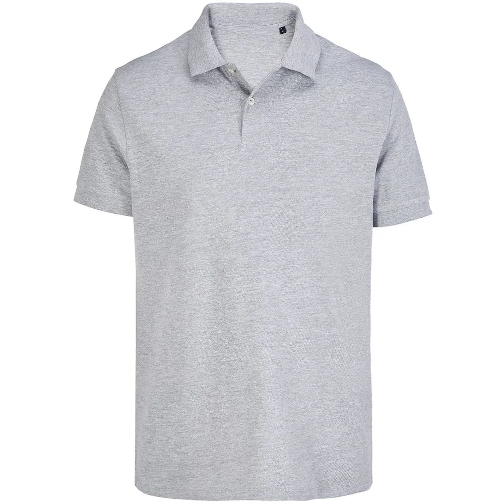Рубашка поло унисекс Pacific, серый меланж - фото 1