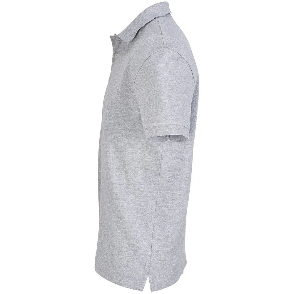 Рубашка поло унисекс Pacific, серый меланж - фото 3