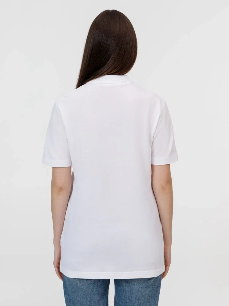 Рубашка поло унисекс Pulse, белая - фото 10