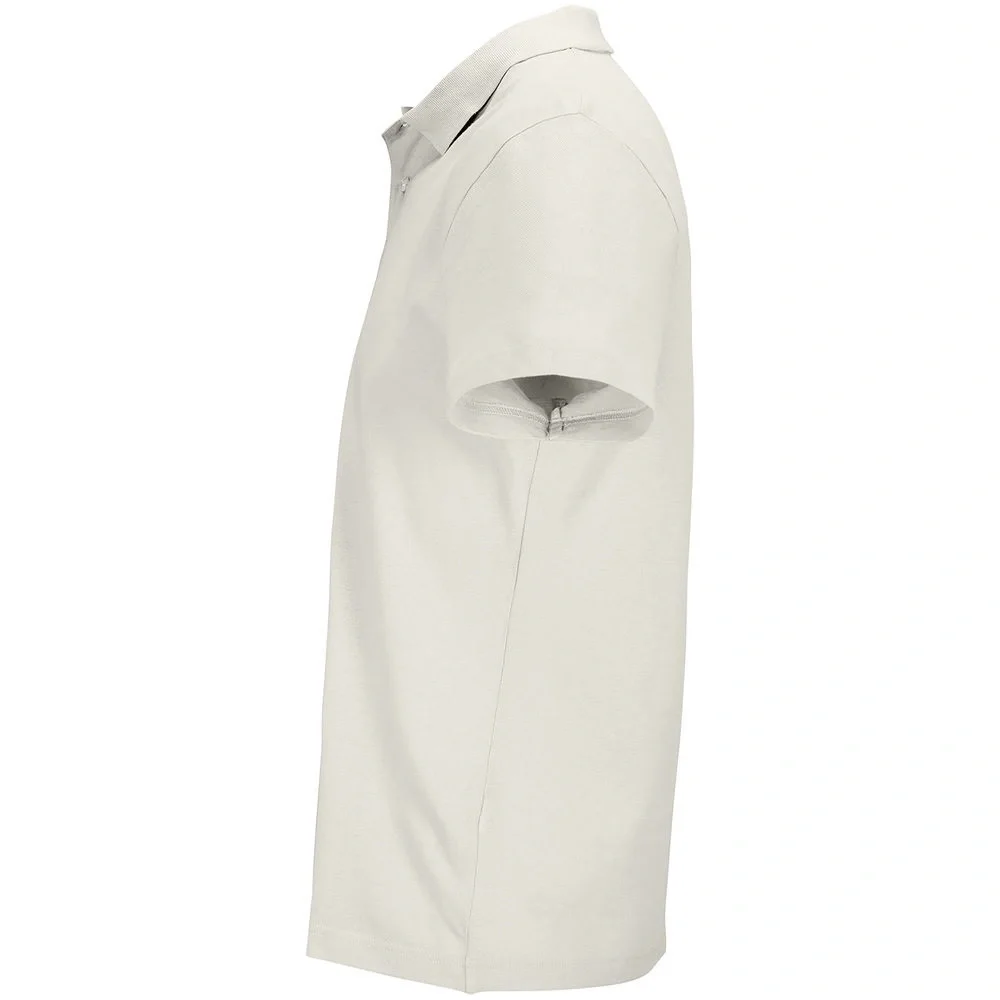 Рубашка поло унисекс Pulse, молочно-белая - фото 3