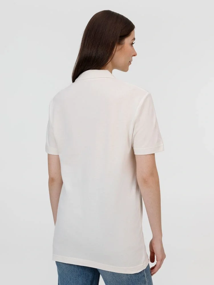 Рубашка поло унисекс Pulse, молочно-белая - фото 9