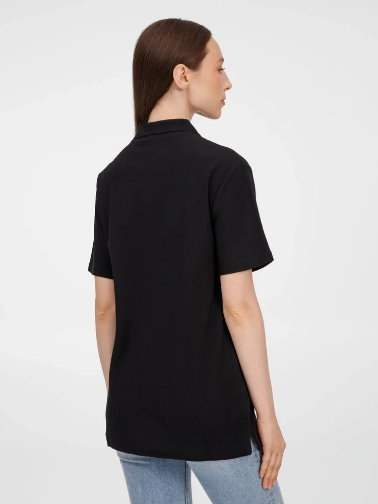 Рубашка поло унисекс Tervise, черная - фото 11