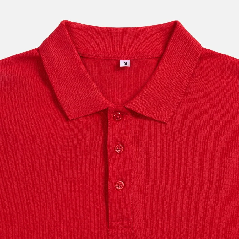 Рубашка поло унисекс Tervise, красная - фото 2