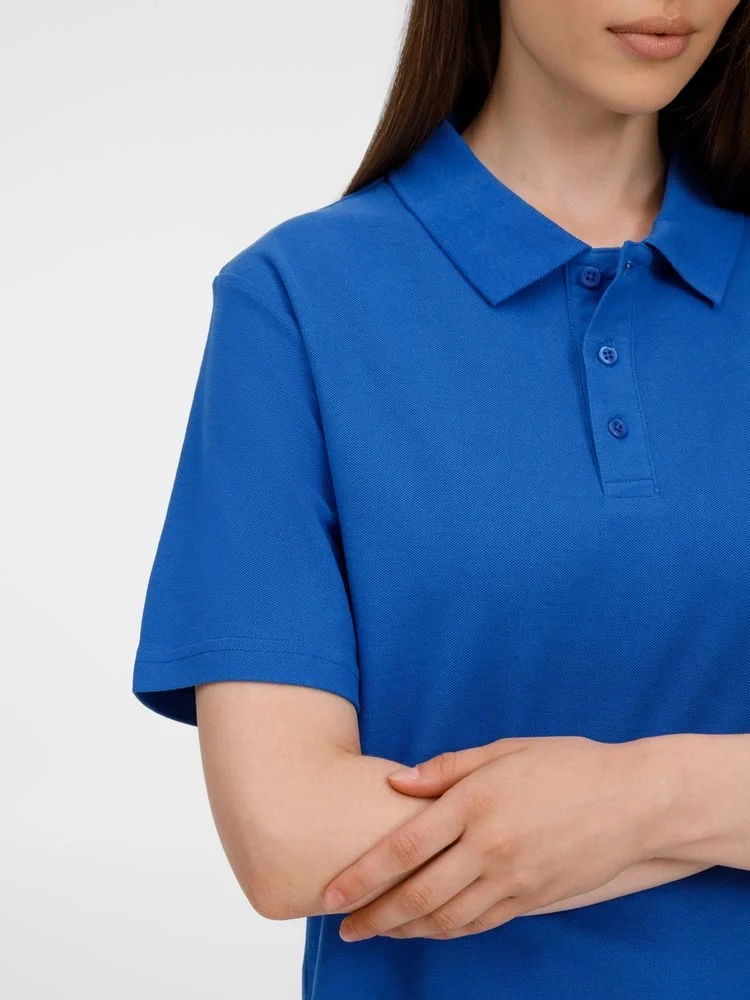 Рубашка поло унисекс Tervise, ярко-синяя - фото 10