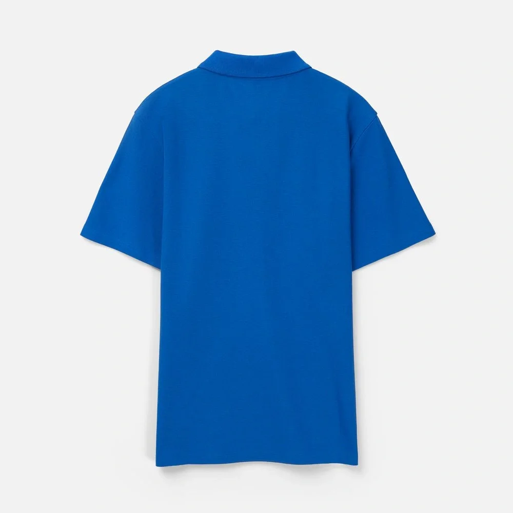 Рубашка поло унисекс Tervise, ярко-синяя - фото 2