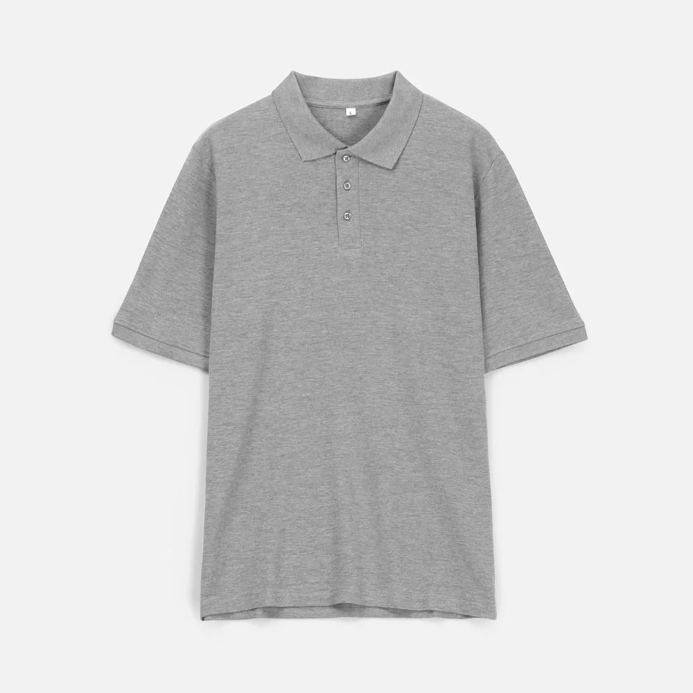 Рубашка поло унисекс Upswing, серый меланж - фото 1