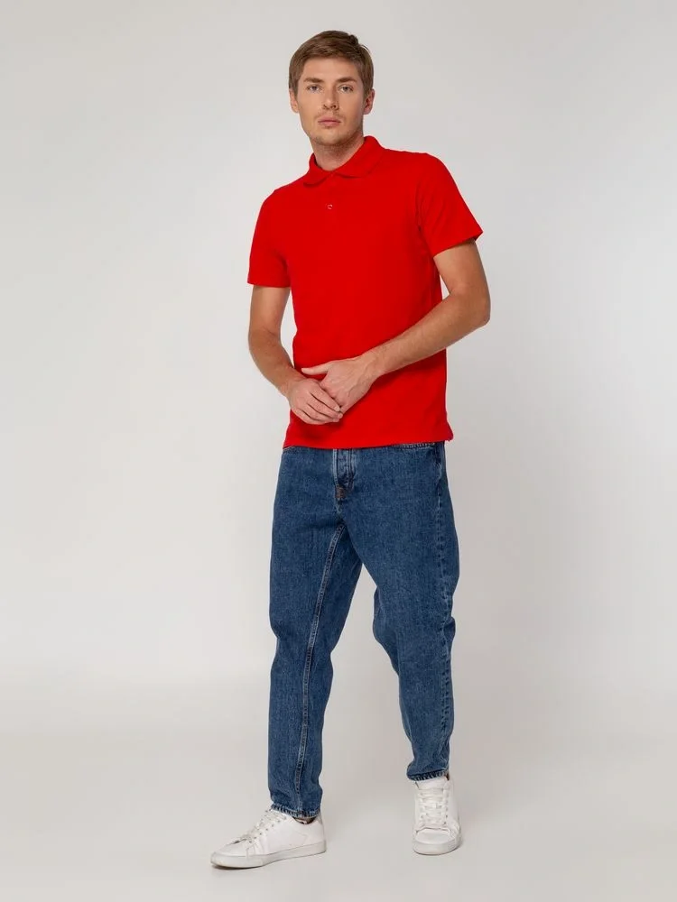 Рубашка поло мужская Virma Light, красная - фото 16