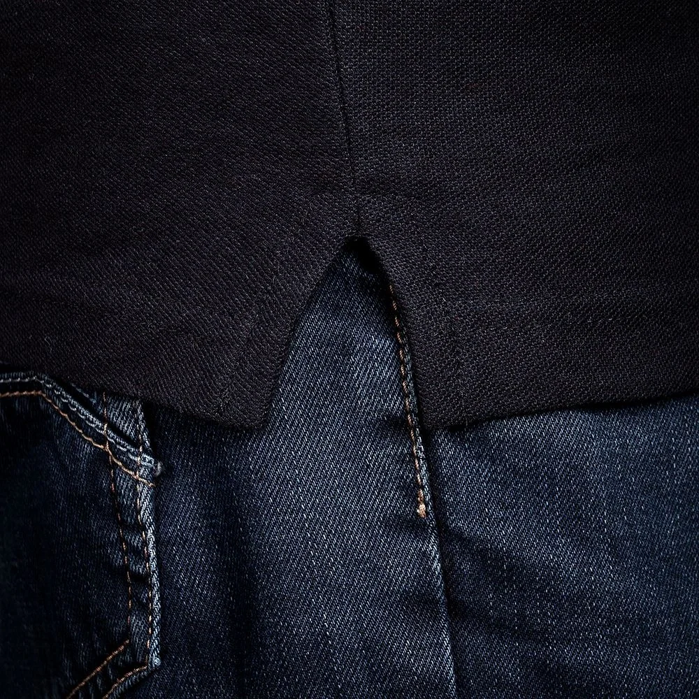 Рубашка поло Virma Stripes, черная - фото 5