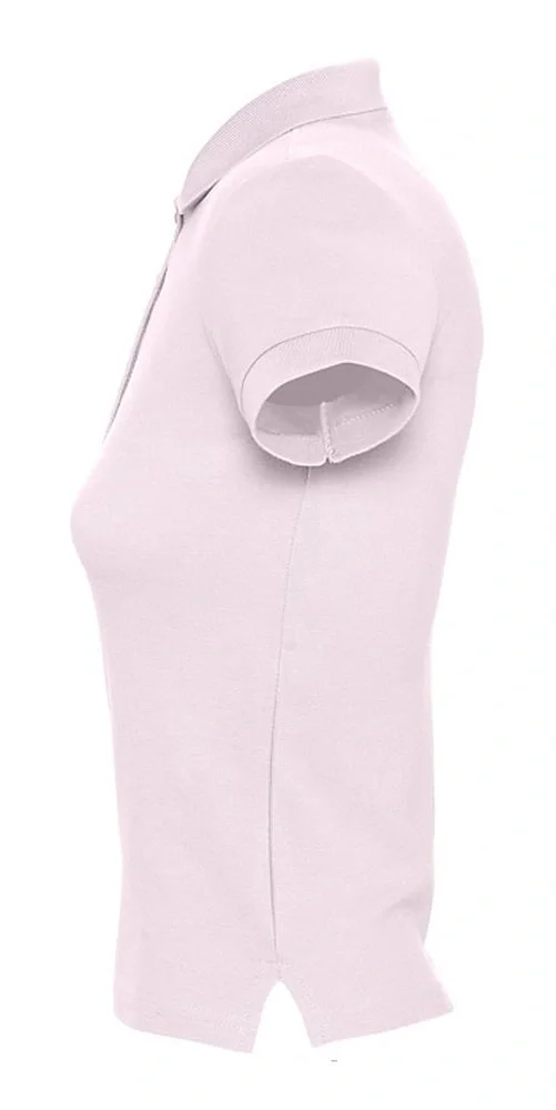 Рубашка поло женская People 210, нежно-розовая - фото 4