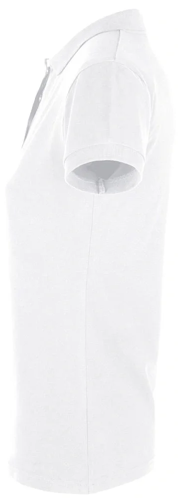 Рубашка поло женская Perfect Women 180 белая - фото 4