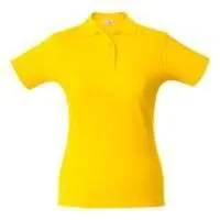 Рубашка поло женская Surf Lady, желтая - фото 1