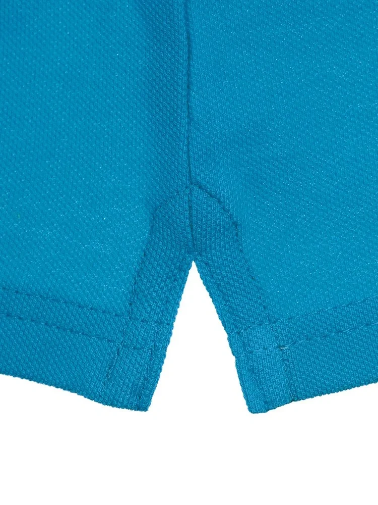 Рубашка поло женская Virma Premium Lady, бирюзовая - фото 8