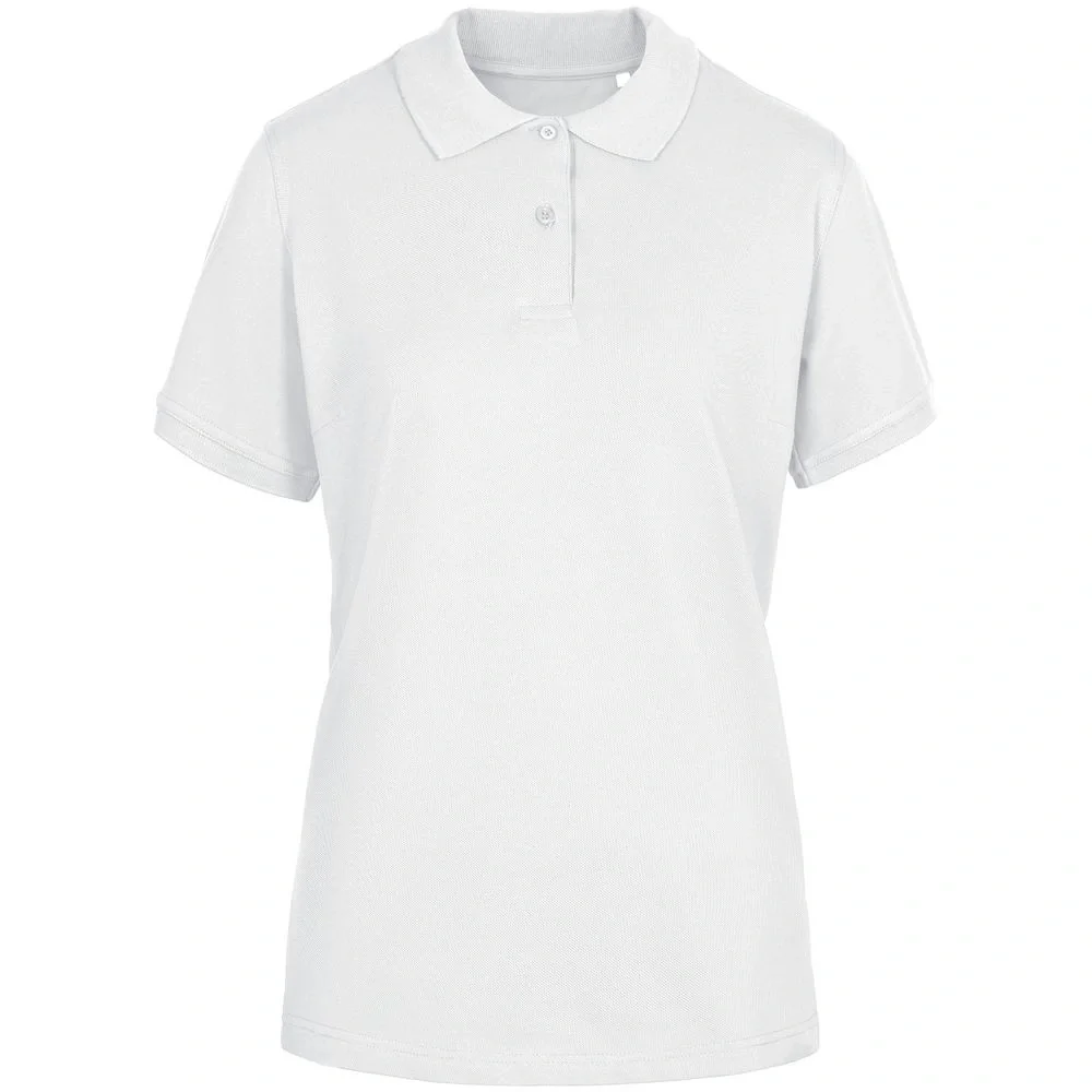 Рубашка поло женская Virma Stretch Lady, белая - фото 2