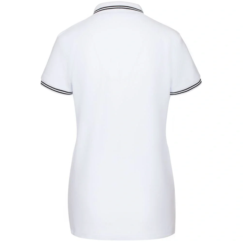 Рубашка поло женская Virma Stripes Lady, белая - фото 3