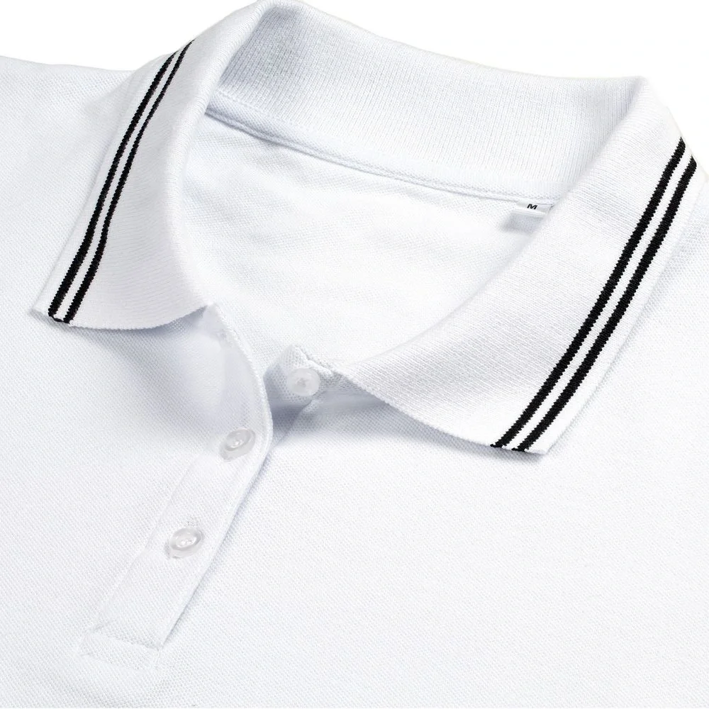 Рубашка поло женская Virma Stripes Lady, белая - фото 4