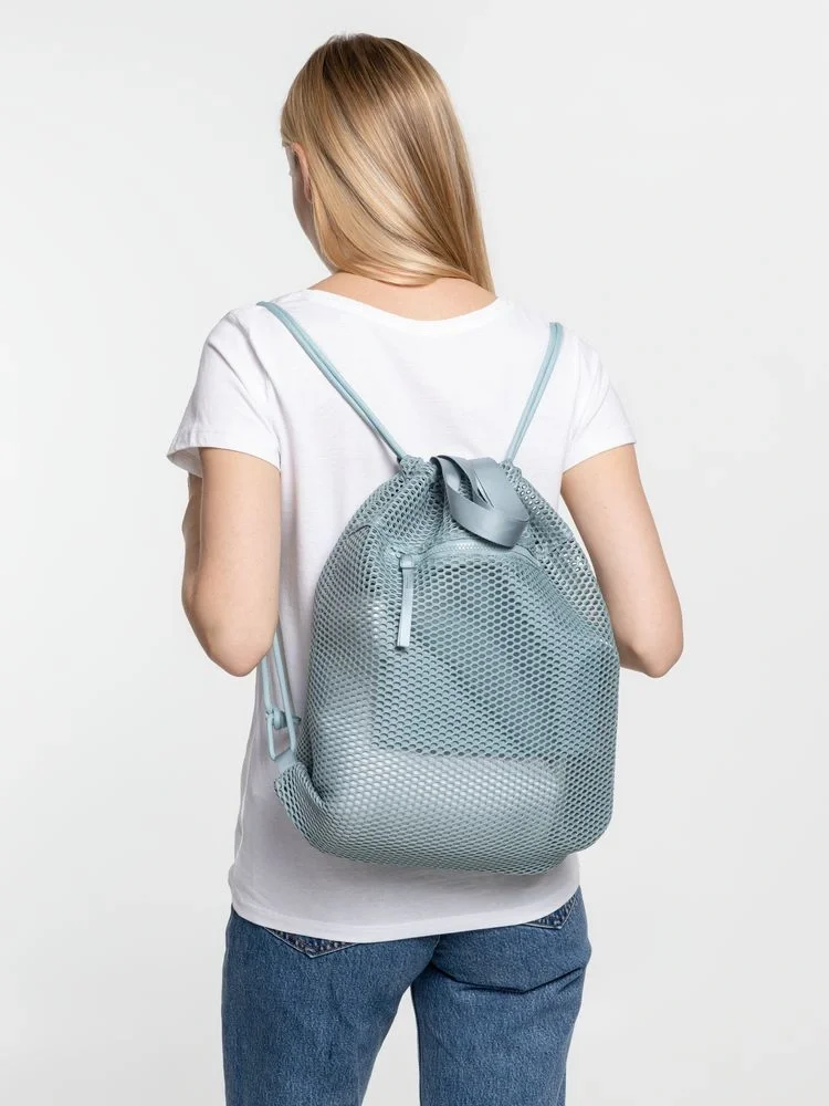 Рюкзак-мешок Verkko, серо-голубой - фото 5