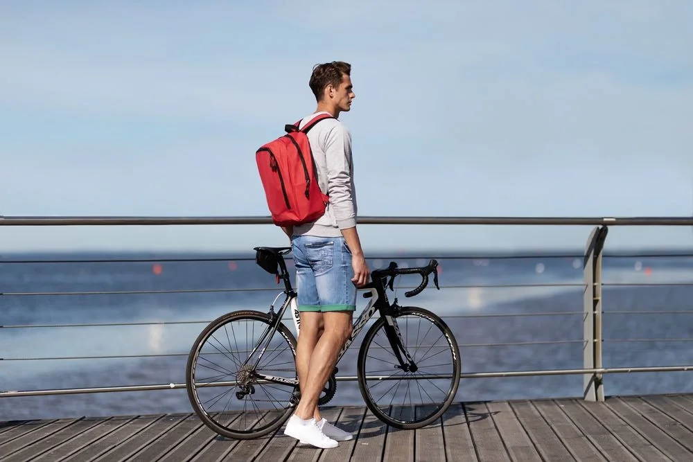 Рюкзак Unit Back To Back, красный - фото 9