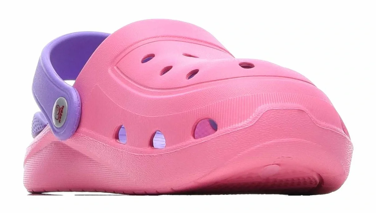 Сабо ЭВА 1341 (KAURY) детские, розовый/сиреневый - фото 3