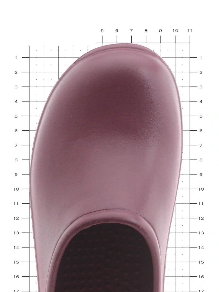 Сабо ЭВА 210 (SPECI.ALL) женские, бордовые - фото 4