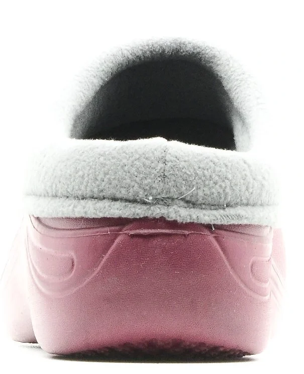 Сабо ЭВА 210УФ (SPECI.ALL) женские, утепленные (флис), бордовые - фото 3