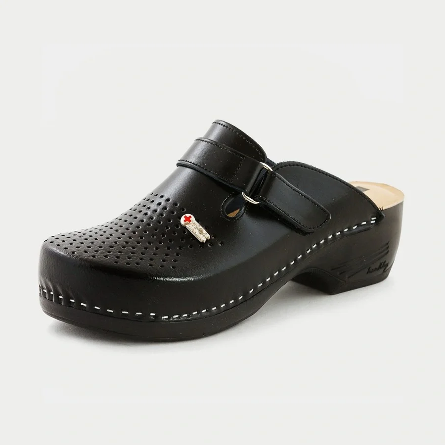 Сабо LEON ортопедические женские MED159B, черные - фото 3