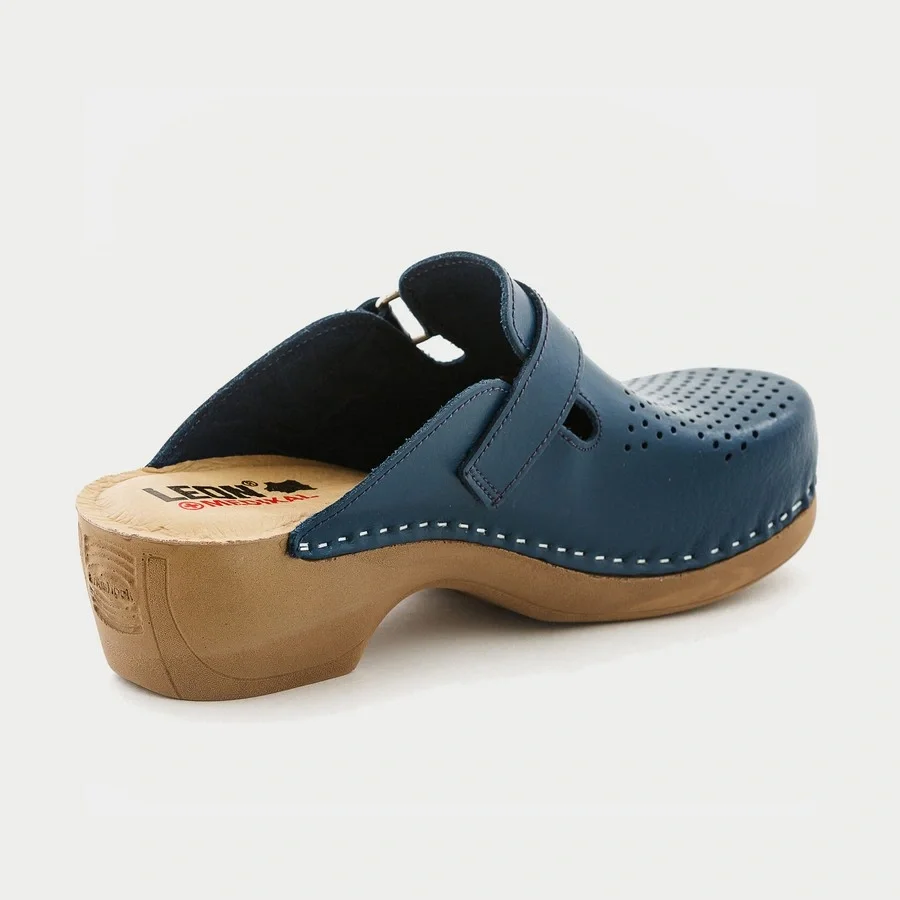 Сабо LEON ортопедические женские MED159DB, т. синий - фото 2