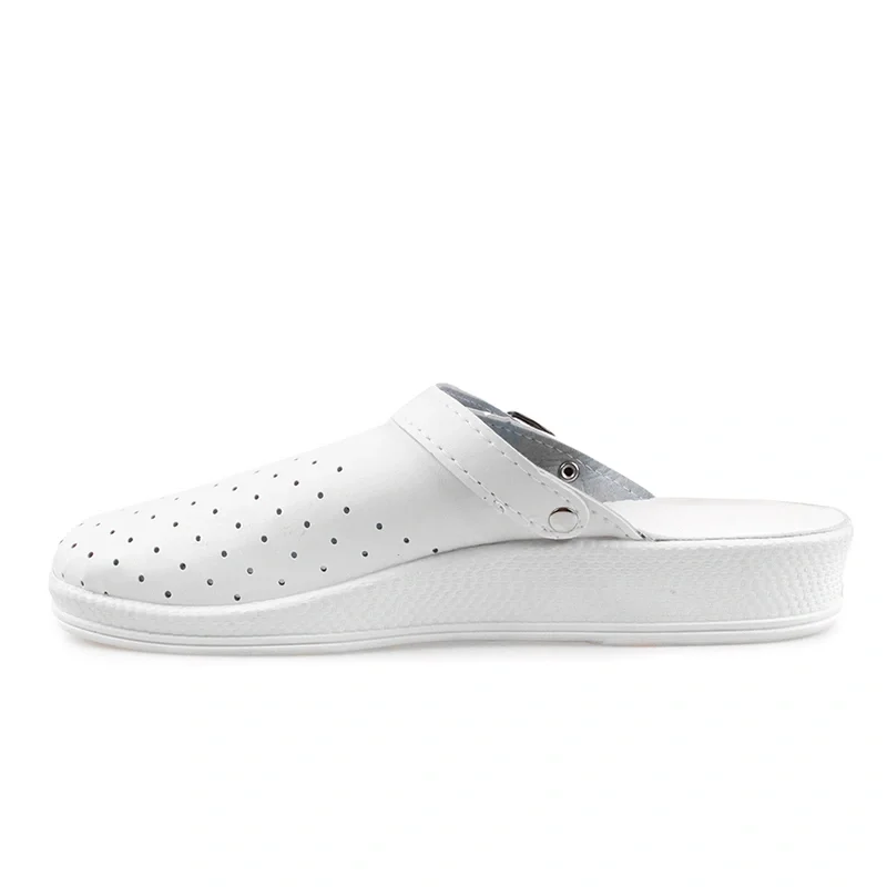 Сабо иск. кожа 10-12-2 (STEP) мужские, белые - фото 3