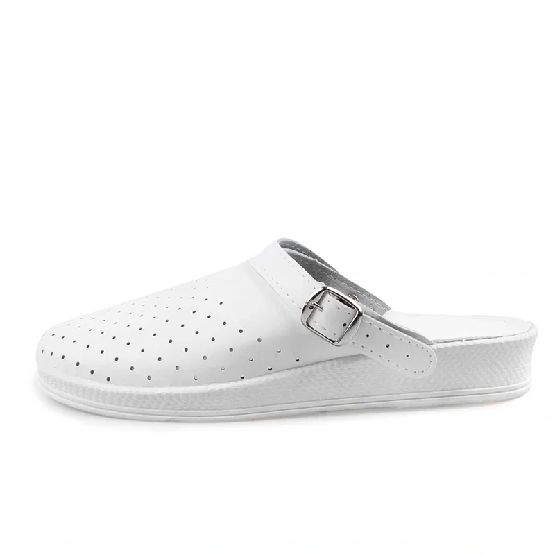 Сабо иск. кожа 10-12-2 (STEP) мужские, белые - фото 4