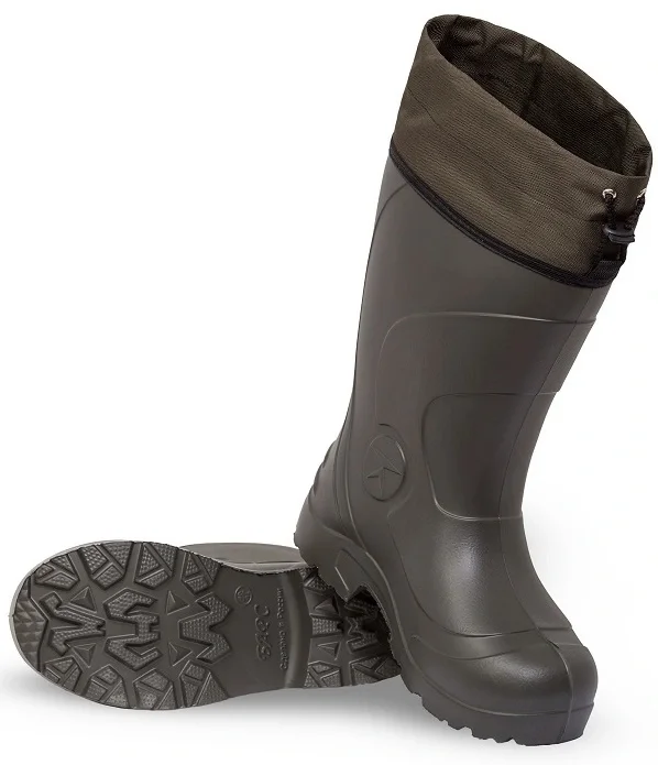 Сапоги ЭВА С-031 (БАРС) мужские, утепленные, с манжетой, оливковые (-50°С) - фото 1