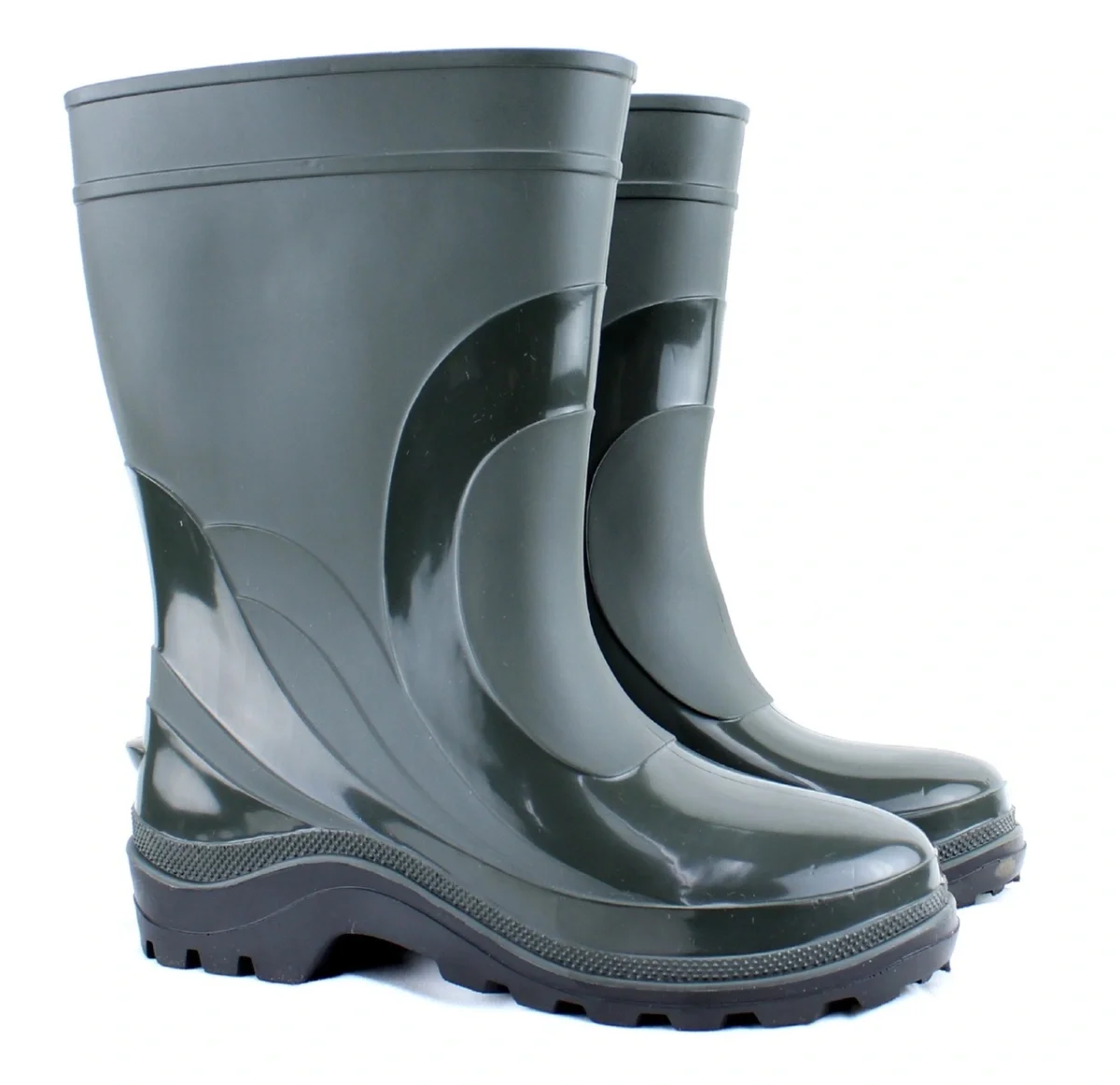 Сапоги ПВХ Д10 ФАЗАН (ДАРИНА) оливковые - фото 1