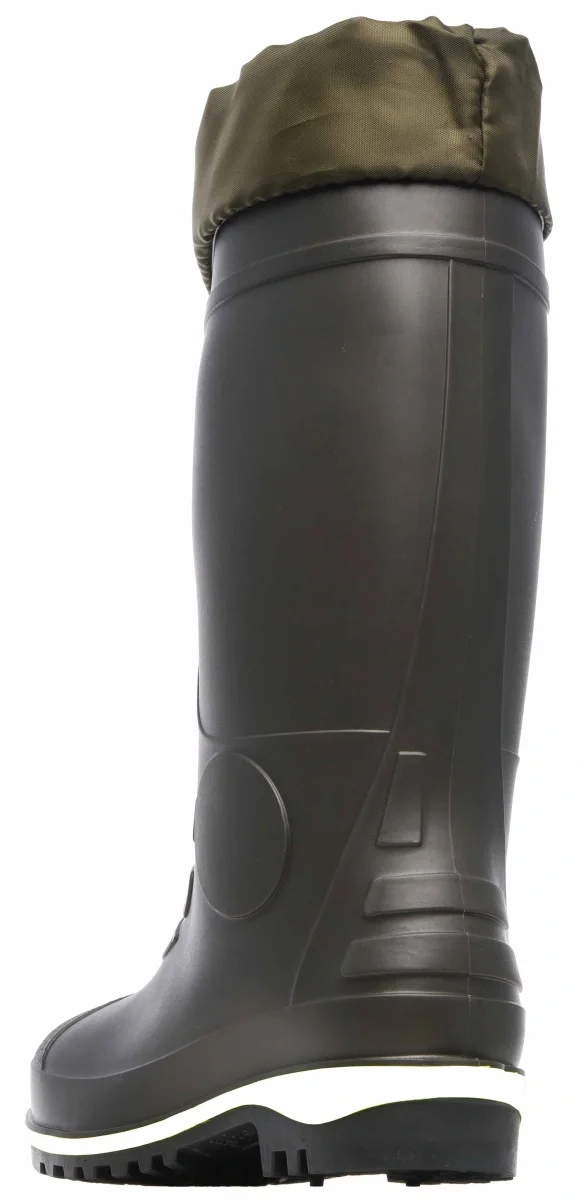 Сапоги ПВХ 189НУ (SPECI.ALL) утепленные, олива/белый/черный - фото 3