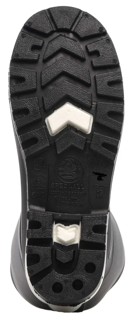 Сапоги ПВХ 189НУ (SPECI.ALL) утепленные, олива/белый/черный - фото 5