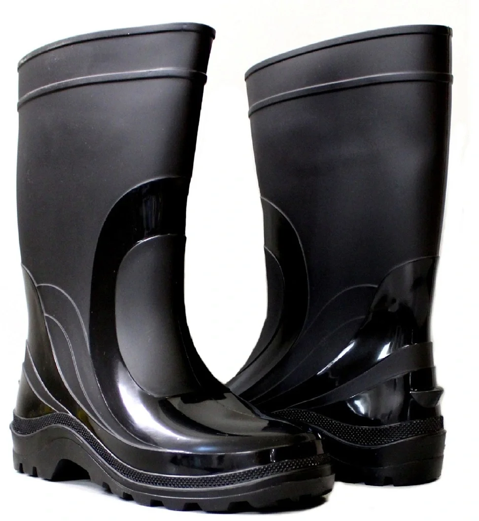 Сапоги ПВХ Д10 ФАЗАН (ДАРИНА) черные - фото 7