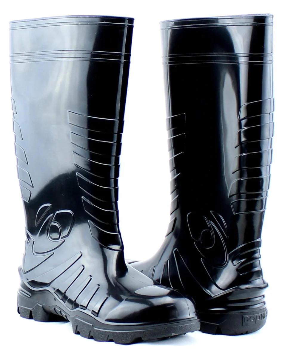Сапоги ПВХ Д23 КЩС БАКЛЕР S (ДАРИНА) мет. подносок, черные - фото 7