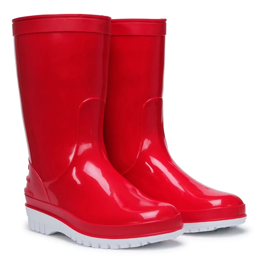 Сапоги ПВХ модель 260 (ДЮНА) женские, красные - фото 1