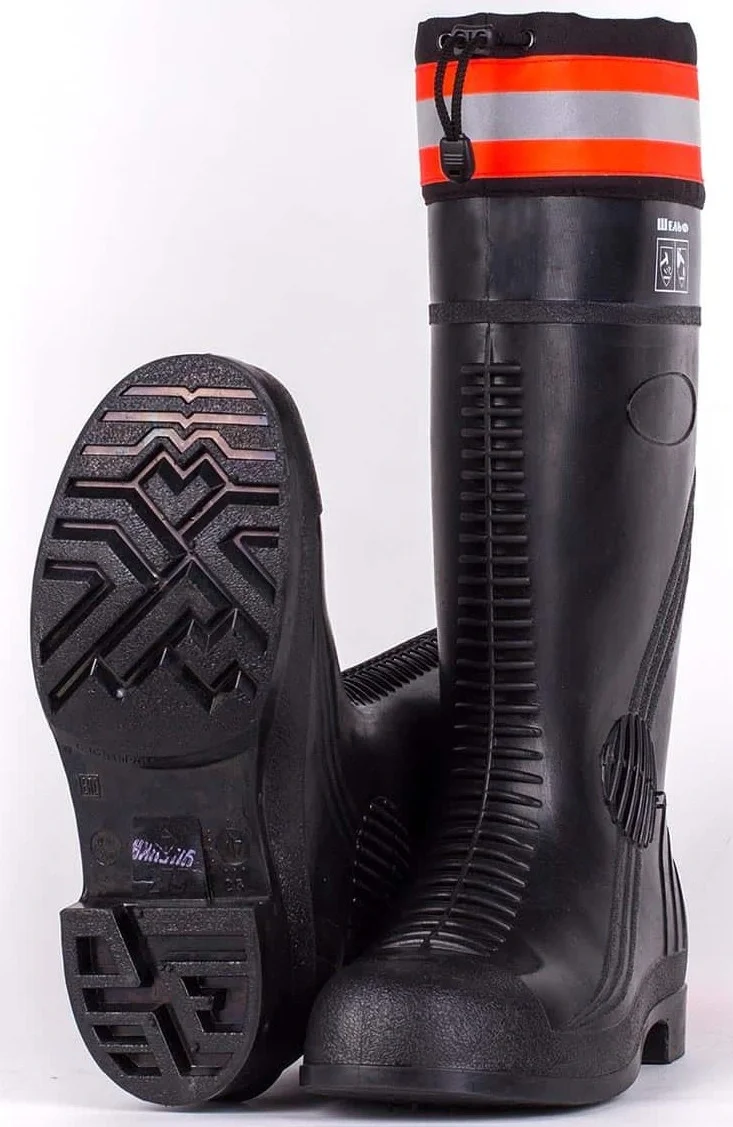 Сапоги резиновые С196 ШЕЛЬФ (ТЗРО) мужские, поликарб. подносок, черные - фото 3