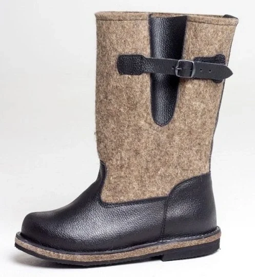 Сапоги войлочные ЛЕСНИК мужские, комп. подносок (подошва резина+войлок) - фото 2