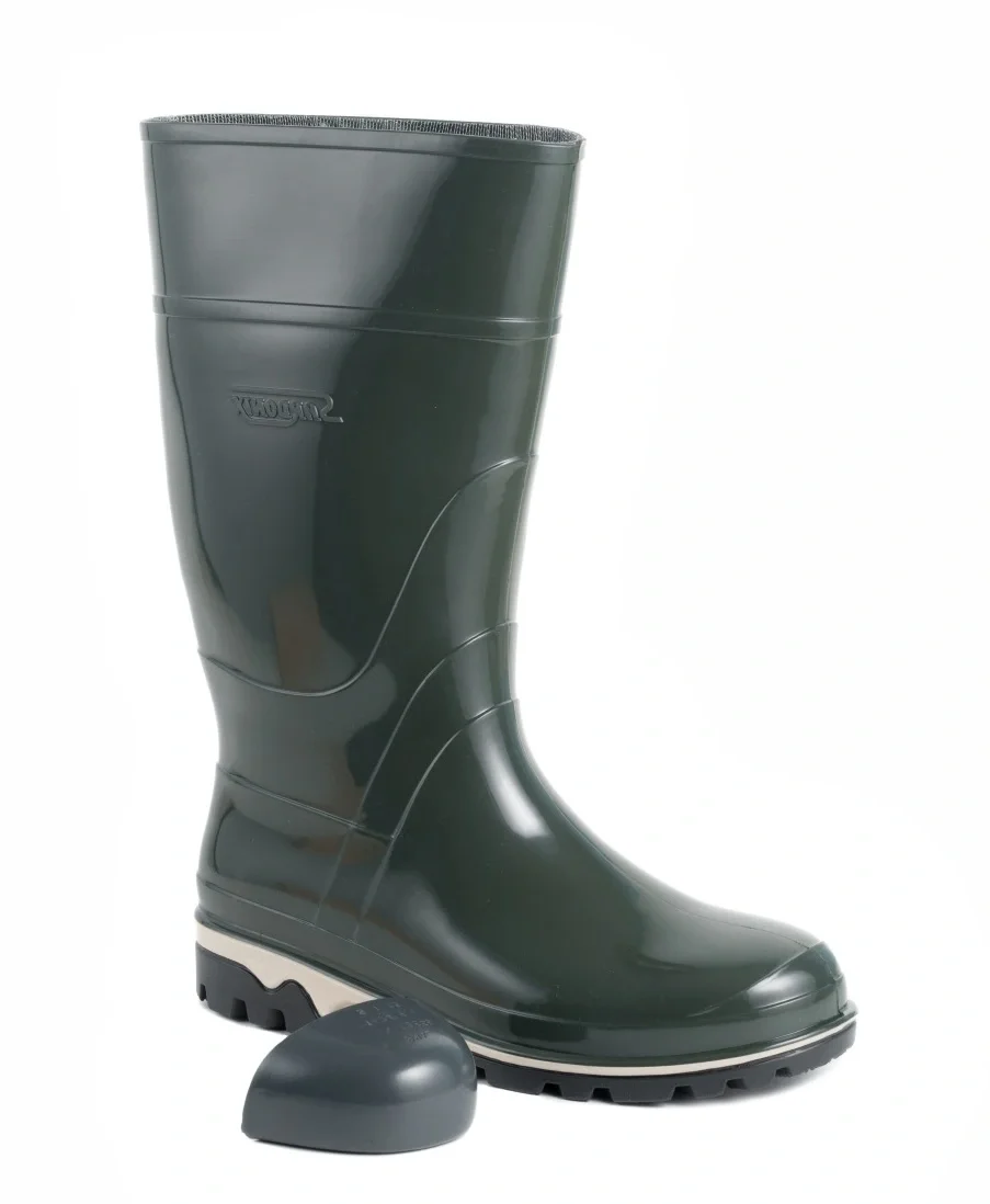 Сапоги ПВХ ПРЕМИУМ 265-01МП (SARDONIX) женские, мет. подносок, оливковые - фото 1