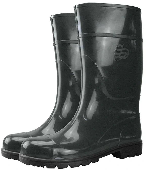 Сапоги ПВХ Е-34 МБС (STEP) женские, черные - фото 1