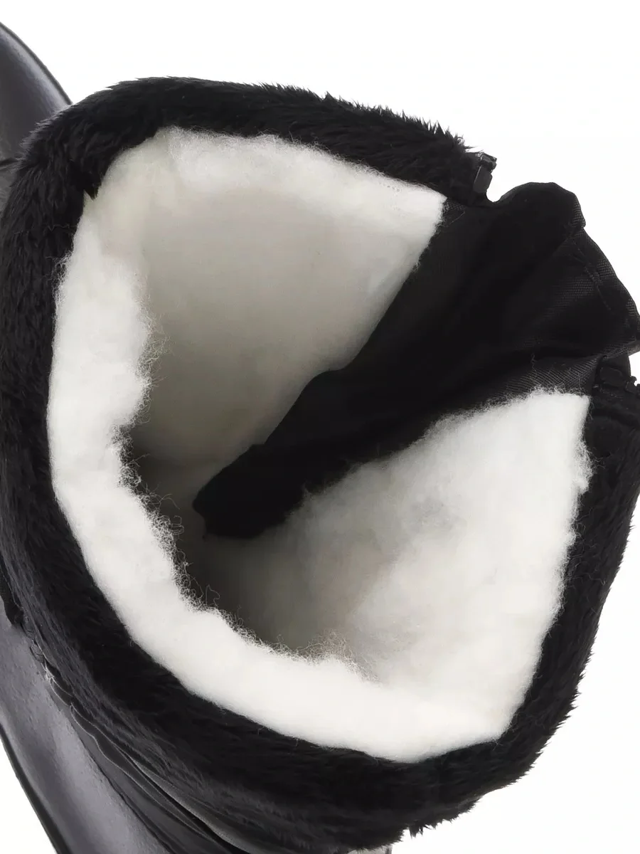 Сапоги ЭВА КАРОЛИНА 208-03 (SARDONIX) женские, утепленные, черные (-15°С) - фото 4