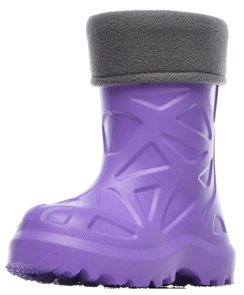 Сапожки ЭВА 493УФ (KAURY) детские, утепленные, сиреневые - фото 1