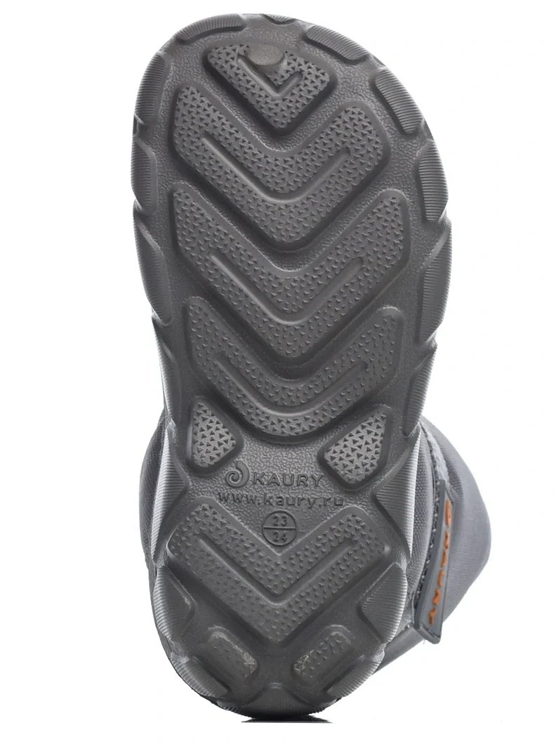 Сапожки ЭВА 613УТР (KAURY) детские, утепленные, серые - фото 4