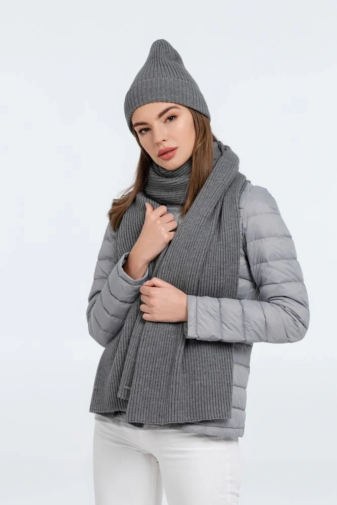 Шапка Alpine, серая - фото 7