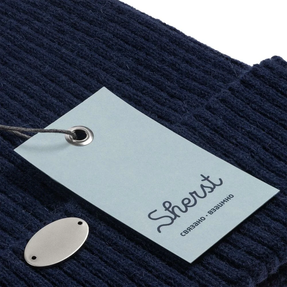 Шапка Alpine, синяя - фото 5