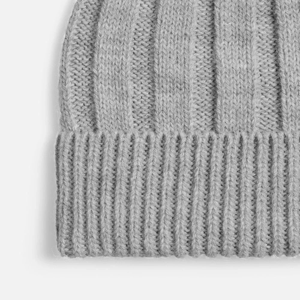 Шапка Bellish, светло-серый меланж - фото 2