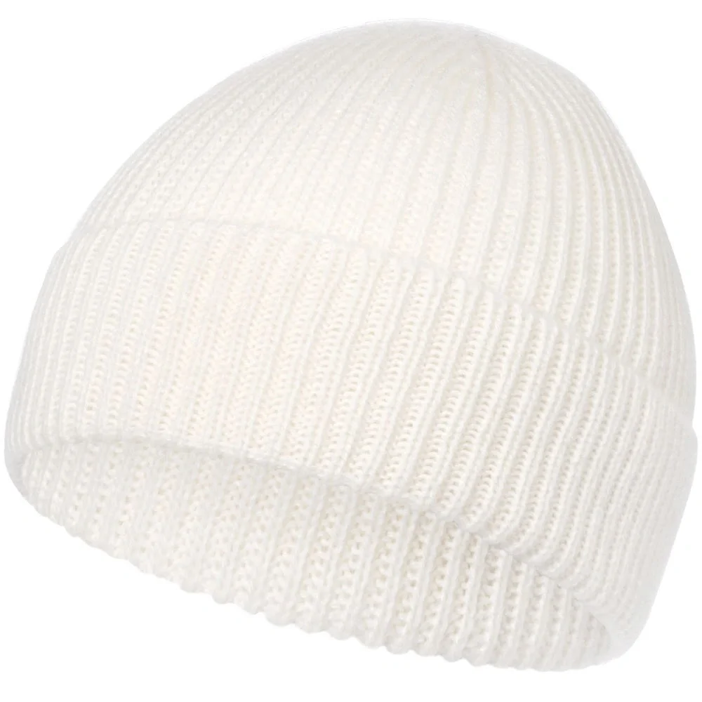 Шапка Bernard, молочно-белая (ванильная) - фото 1