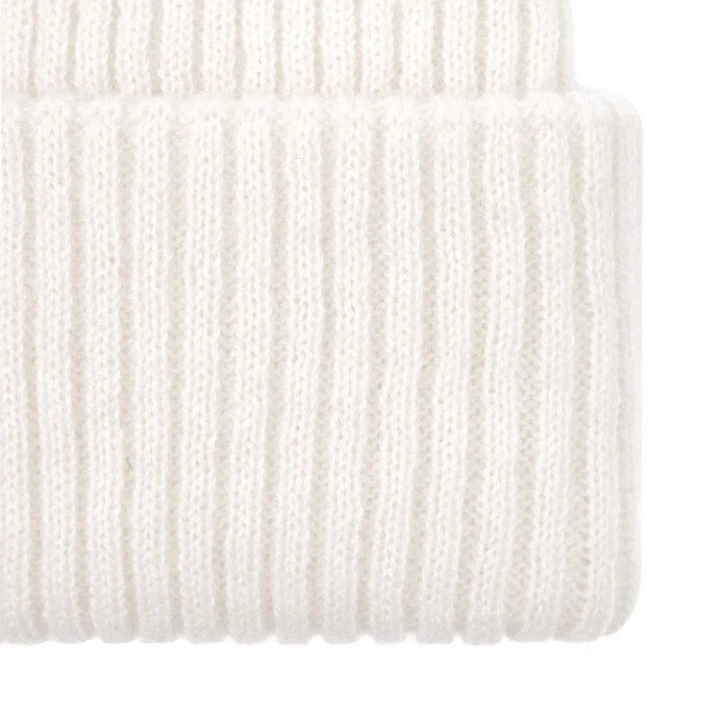 Шапка Bernard, молочно-белая (ванильная) - фото 11