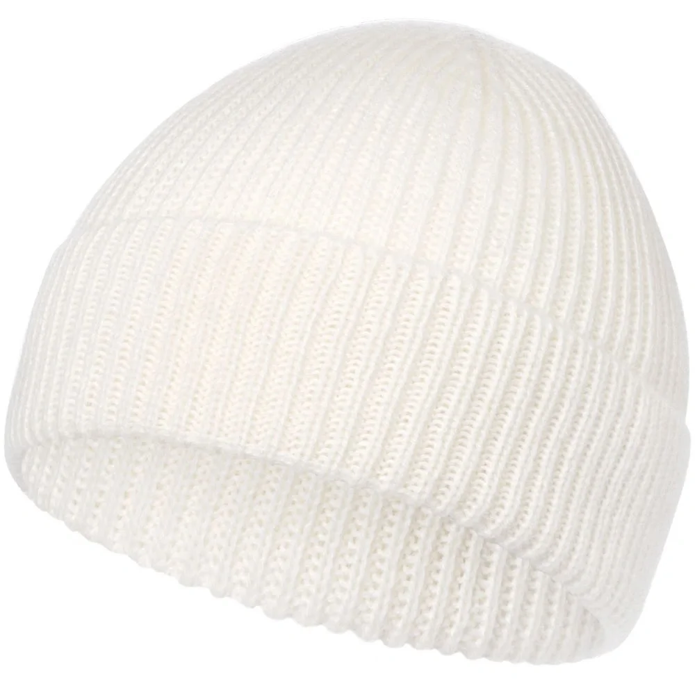 Шапка Bernard, молочно-белая (ванильная) - фото 9