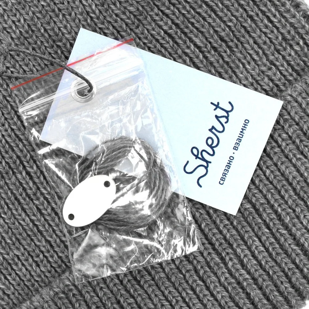 Шапка Bernard, серый меланж - фото 6